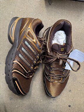 ADIDAS - SIZE 7.5 - BROWN - ADISTAR CONTROL 5 SHOES - BRAND NEW